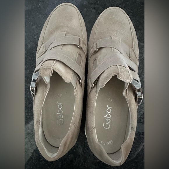 Gabor Women’s Beige Suede Shoe size 4.5 UK and size 7 in US. - Picture 7 of 11